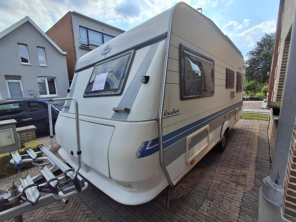 Mooie Caravan Hobby Excellent easy 460 Ufe, Caravans en Kamperen, Caravans, Rondzit, Hobby, Kachel, Particulier