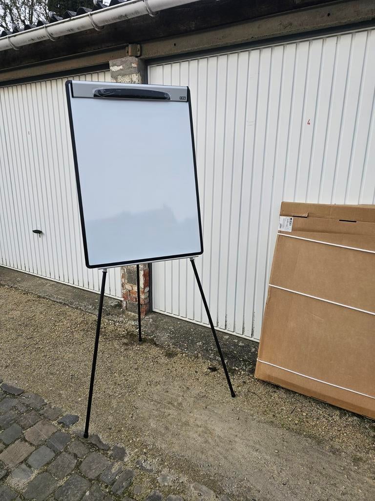 Tableau à feuilles bioffice, tableau blanc/carton debout, Enlèvement, Mobile, Neuf, Tableau blanc
