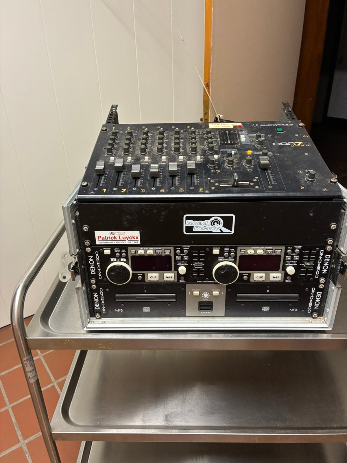 Mobiele DJ set, Muziek en Instrumenten, Ophalen, Zo goed als nieuw, Dj-set