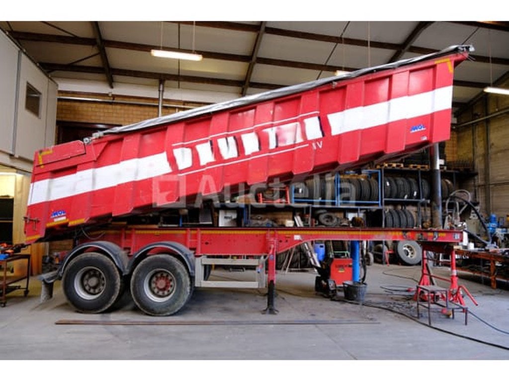 Semi remorque benne basculante MOL KS85, Autos, Camions, Achat, Entreprise, Autres carburants, Remorques et Semi-remorques