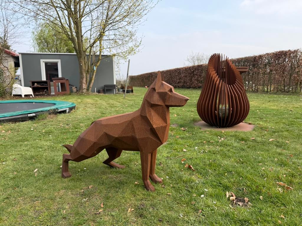 Scheper in cortenstaal, Verzamelen, Ophalen