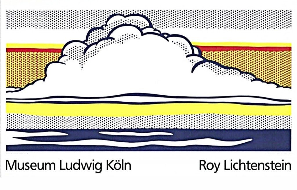 Roy Lichtenstein - 1989 - sérigraphie couleur, Antiquités & Art, Enlèvement ou Envoi