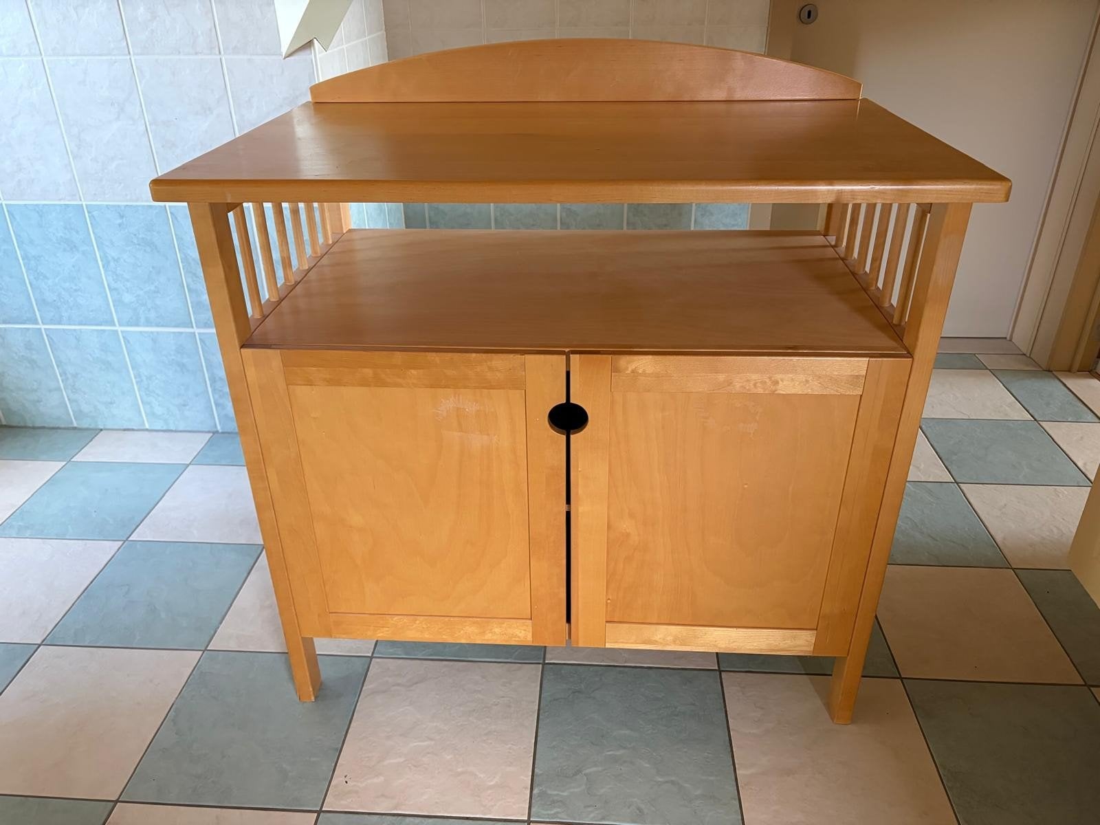 Babytafel, Ophalen