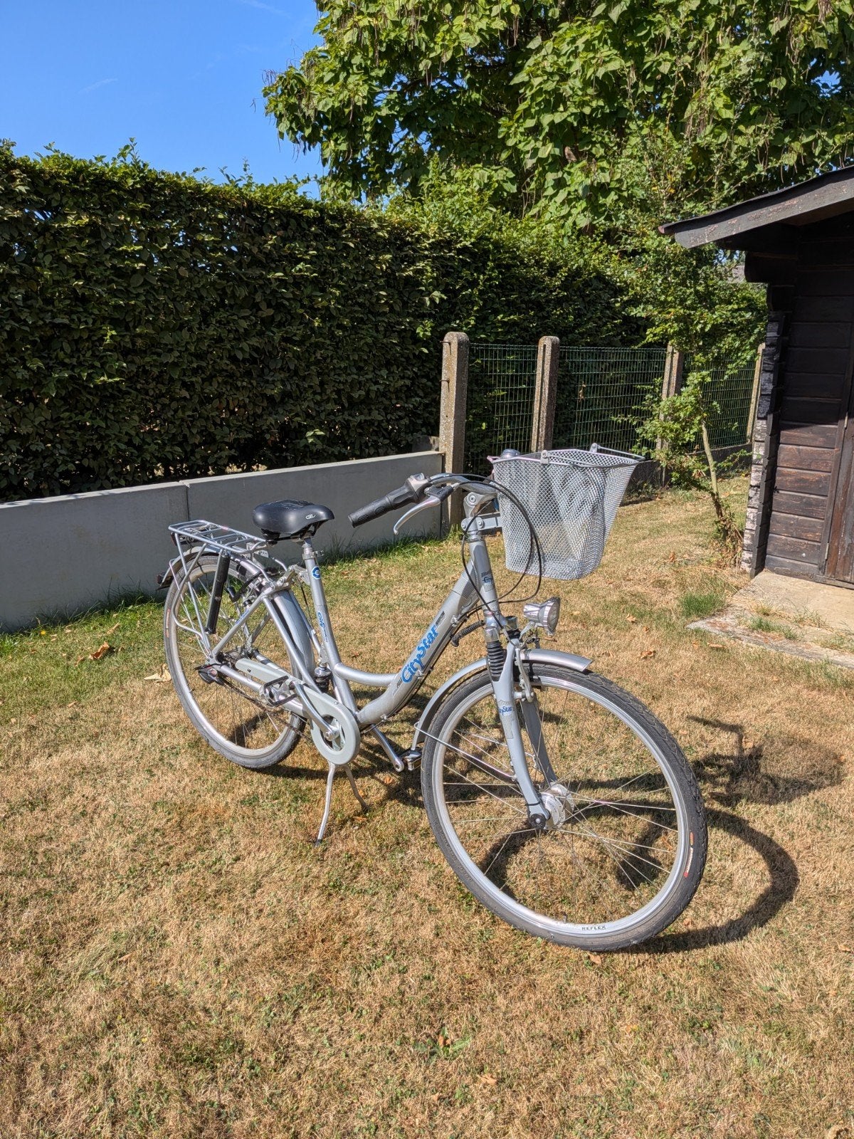 damesfiets, Fietsen en Brommers, Velgrem, (Extra) lage instap, Zo goed als nieuw, Ophalen