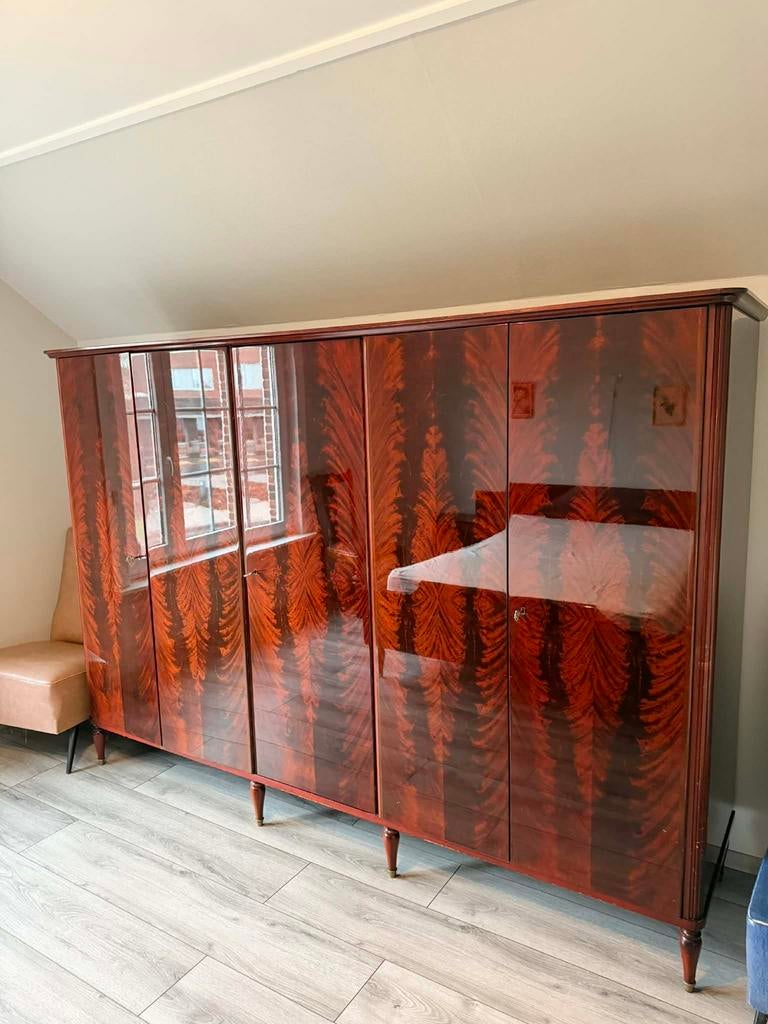 Chambre vintage en palissandre, Maison & Meubles, Enlèvement, Utilisé, Vintage