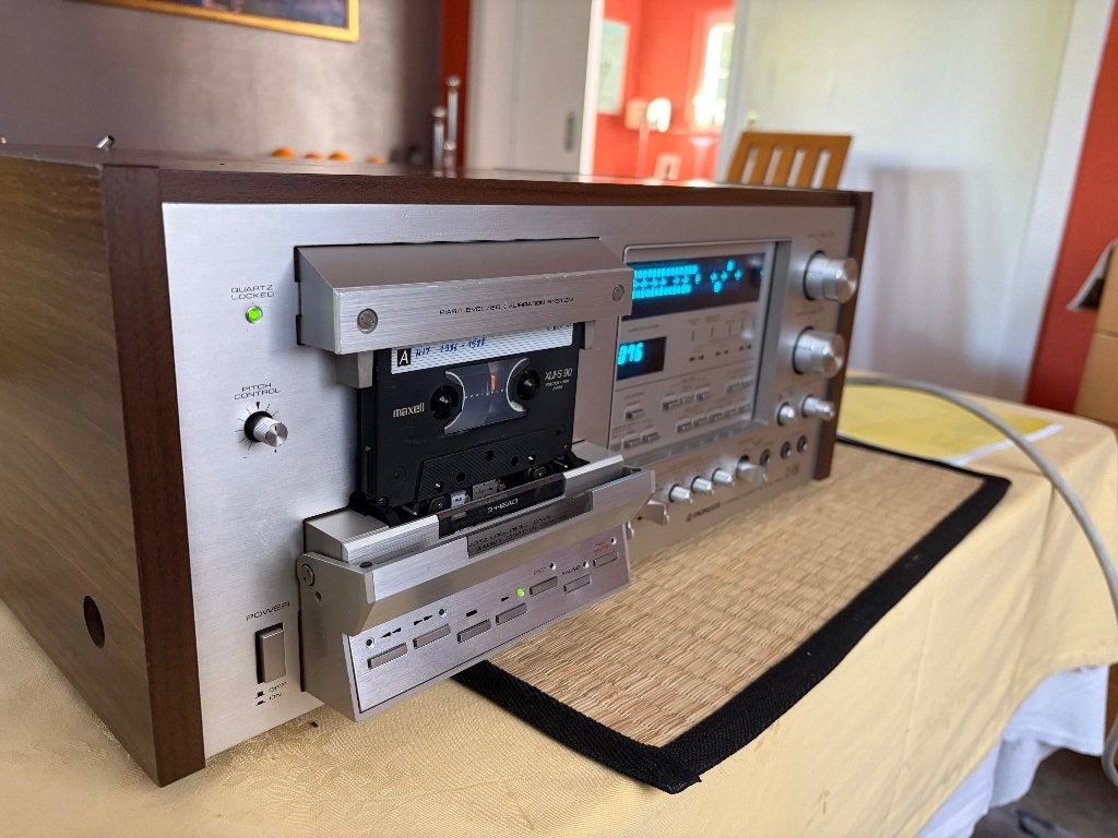 Pioneer CT-F1250 + Yamaha A1000 + Pioneer PL L1000, TV, Hi-fi & Vidéo, Enlèvement, Simple, Autres marques
