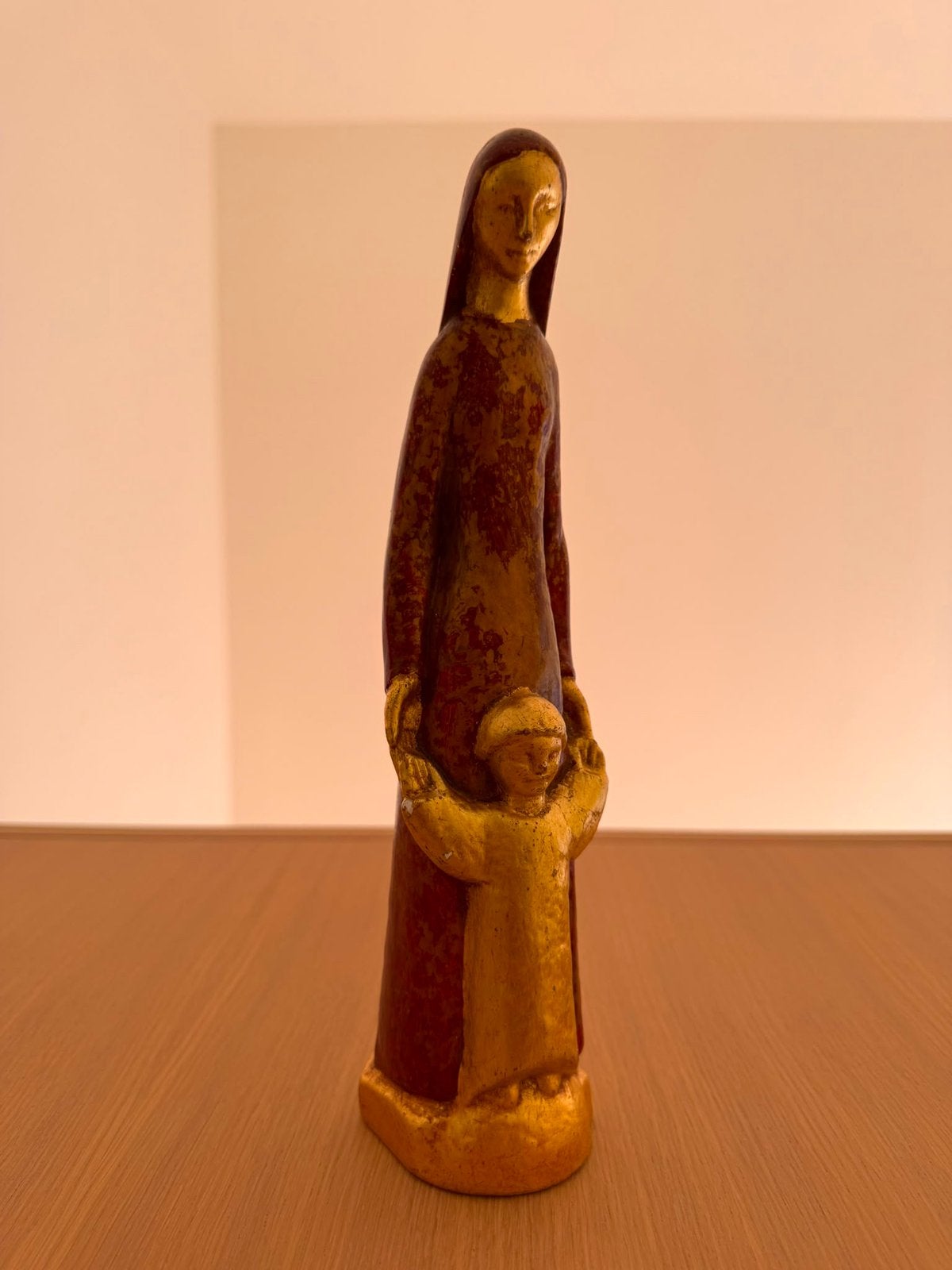 Maria beeld, Ophalen