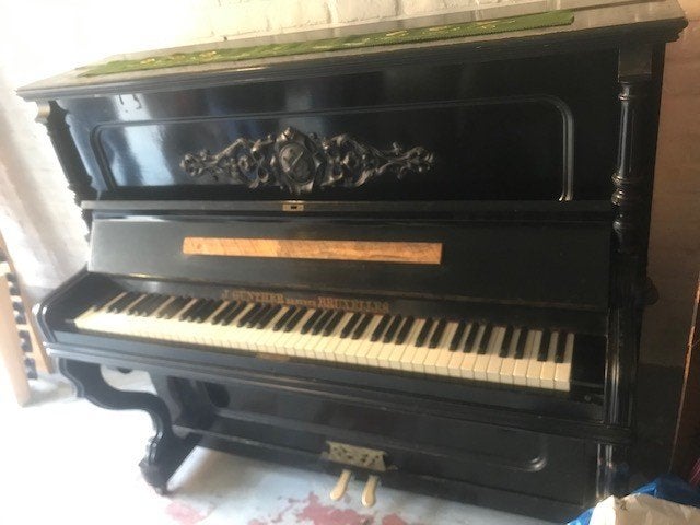 piano, Ophalen, Gebruikt, Zwart, Piano