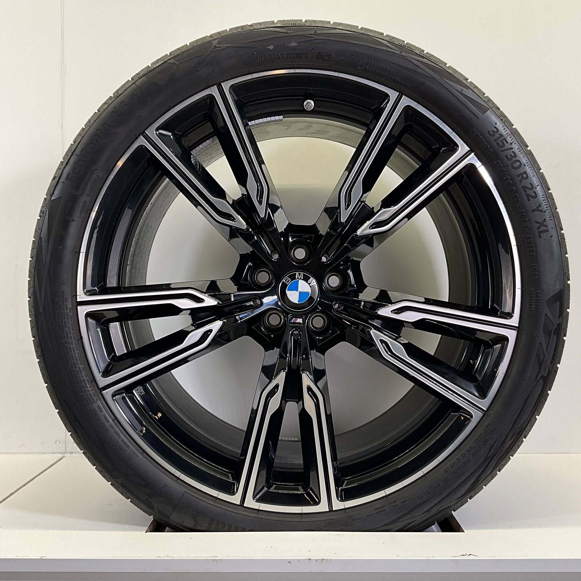 BMW X5 G05 X6 G06 BREEDSET VELGEN + ZOMERBANDEN 22 INCH ORIG, Pneus et Jantes, Véhicule de tourisme, -, Autres dimensions