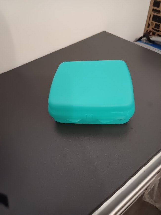 Sandwichdoos Tupperware, BPA-vrij, Bewaardoos, Blauw, Nieuw