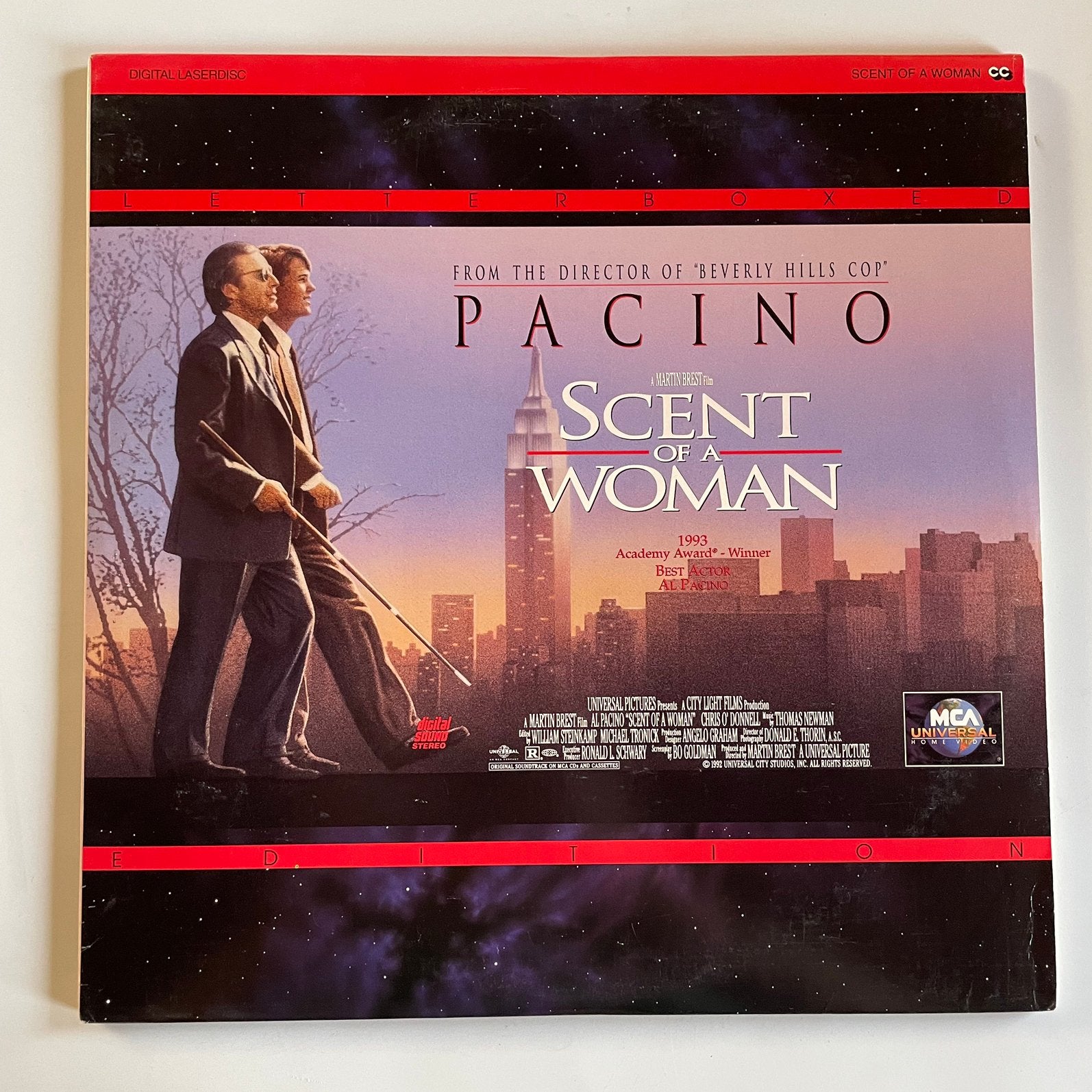Scent of a Woman - Laserdisc, CD & DVD, DVD | Autres DVD, Enlèvement ou Envoi, Comme neuf