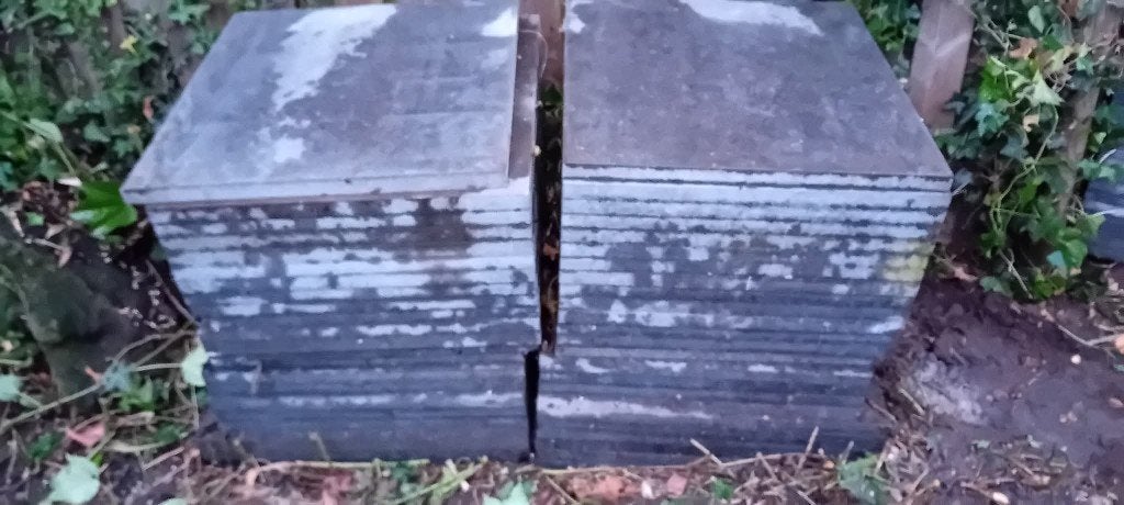 Belgische blauwe hardsteen terras tegels en borders, Tuin en Terras, Ophalen, Natuursteen