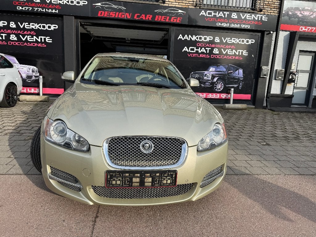 Jaguar XF XF 2.7 Turbo V6 3000E, nieuwe staat, factuurboek, Auto's, Automaat, Euro 5, Stoelmassage, Bedrijf