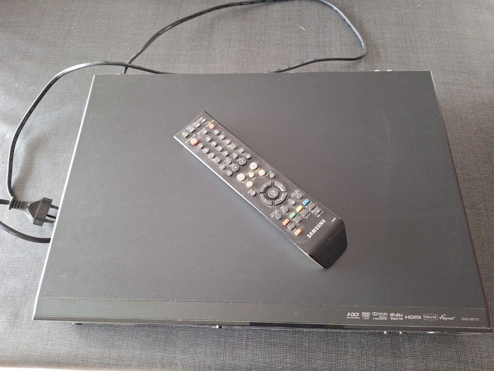 DVD recorder, Ophalen, Samsung