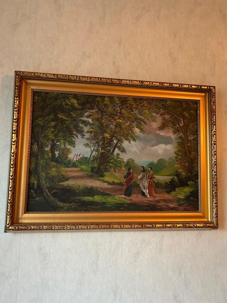schilderij met bijbelse scène, Enlèvement
