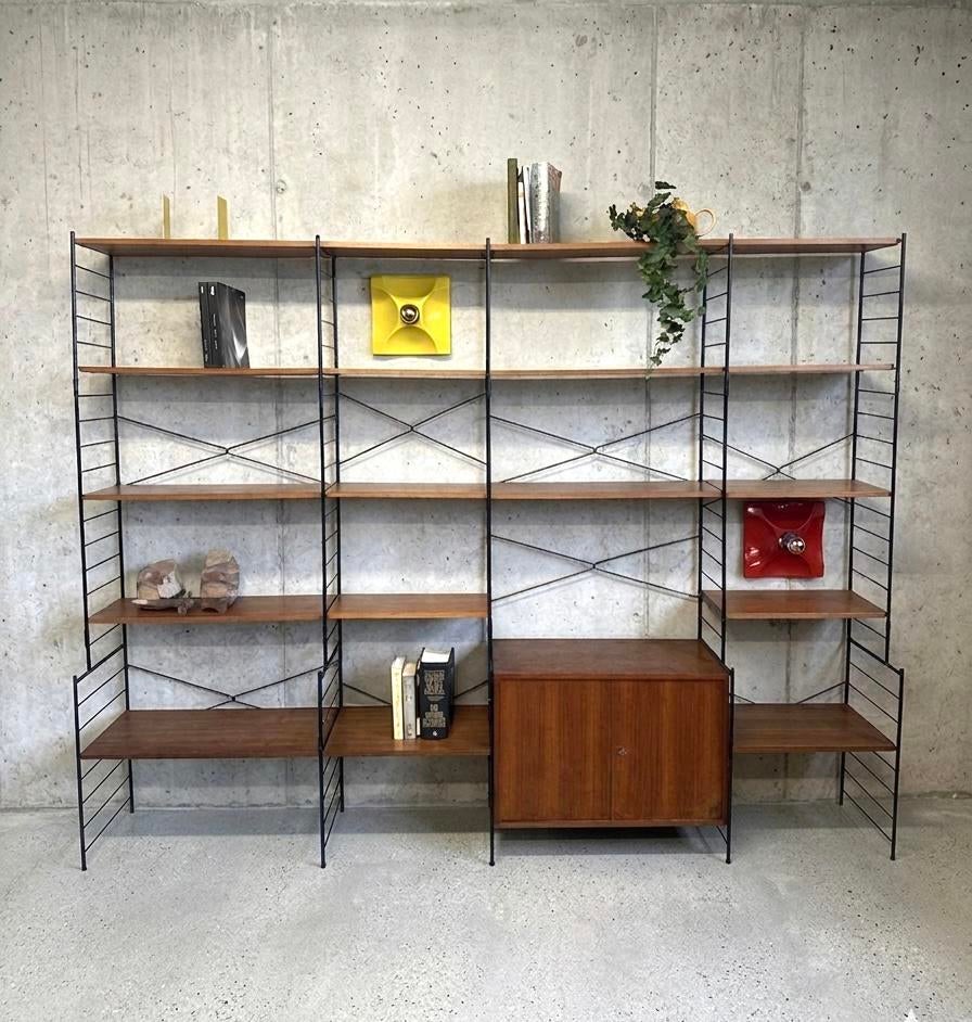 Midcentury wandmeubel WHB 1960, Ophalen, Gebruikt