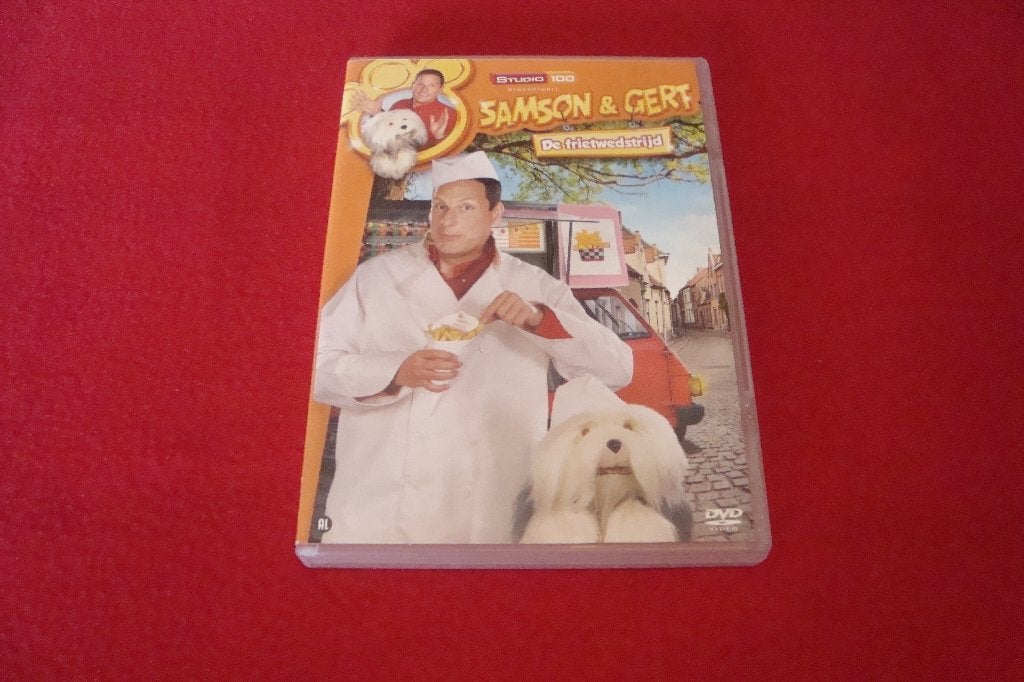 dvd samson & gert de frietwedstrijd, Enlèvement ou Envoi