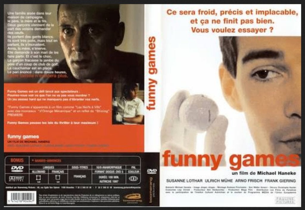 Onafhankelijke dvd/Funny Game/Michael Haneke (1997), Cd's en Dvd's, Dvd's | Filmhuis, Vanaf 18 jaar, Frans, Ophalen of Verzenden
