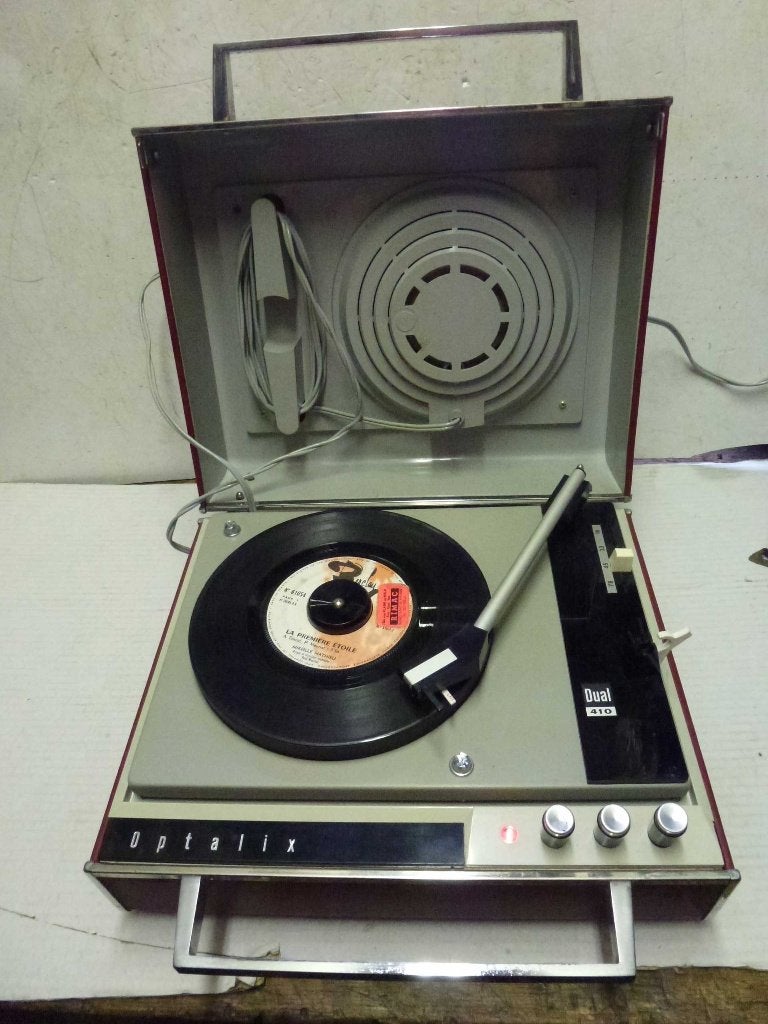 tourne disque OPTALIX- DUAL 410, Enlèvement ou Envoi, Comme neuf, Tourne-disque, Dual