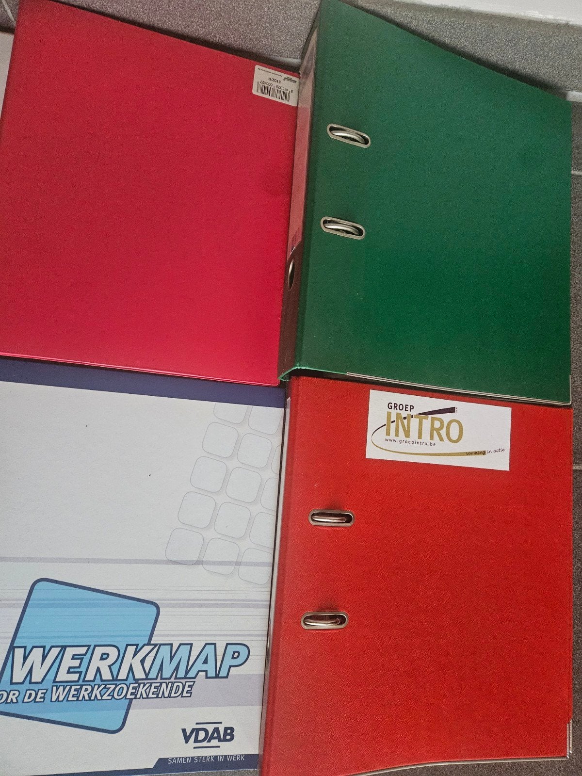 gratis ringmappen, Ophalen
