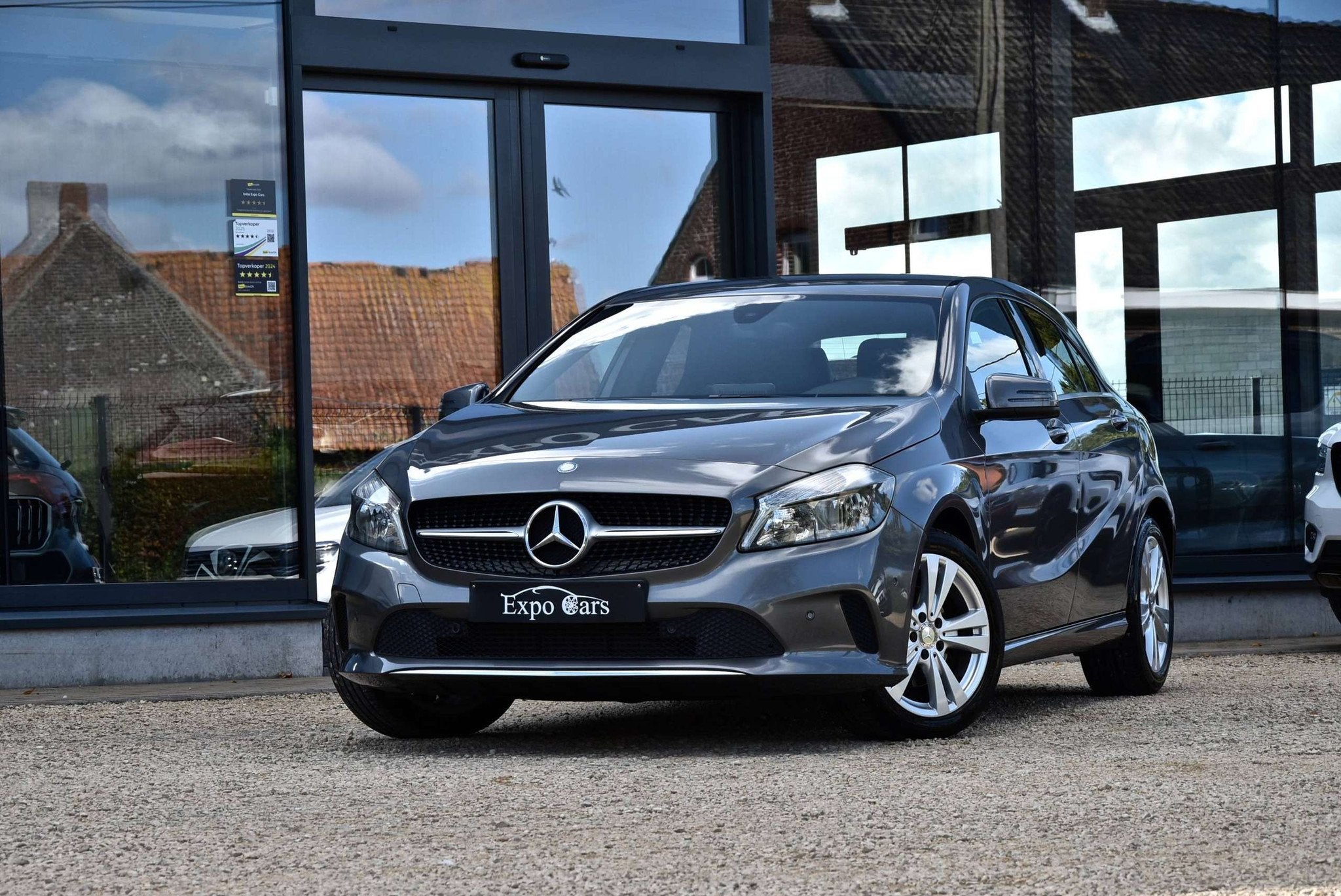 Mercedes-Benz A-Klasse 180 A 180*AUTOMAAT*GPS*LEDER*VW ZETEL, Euro 6, Entreprise, Noir, 5 portes