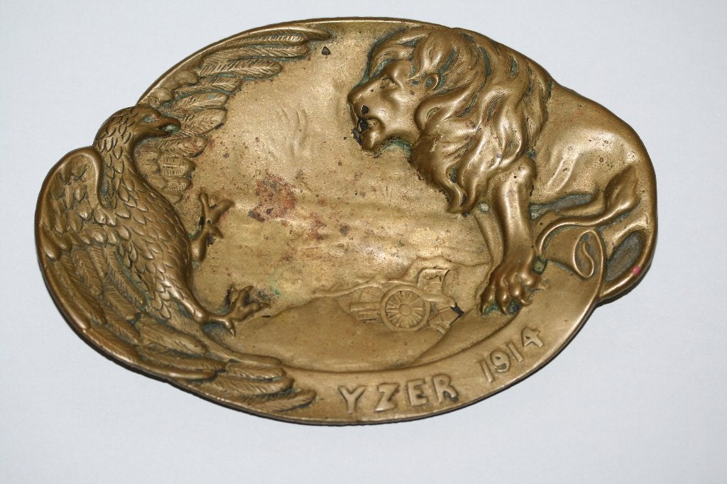 Yzer 1914 - Schaal brons, Ophalen of Verzenden