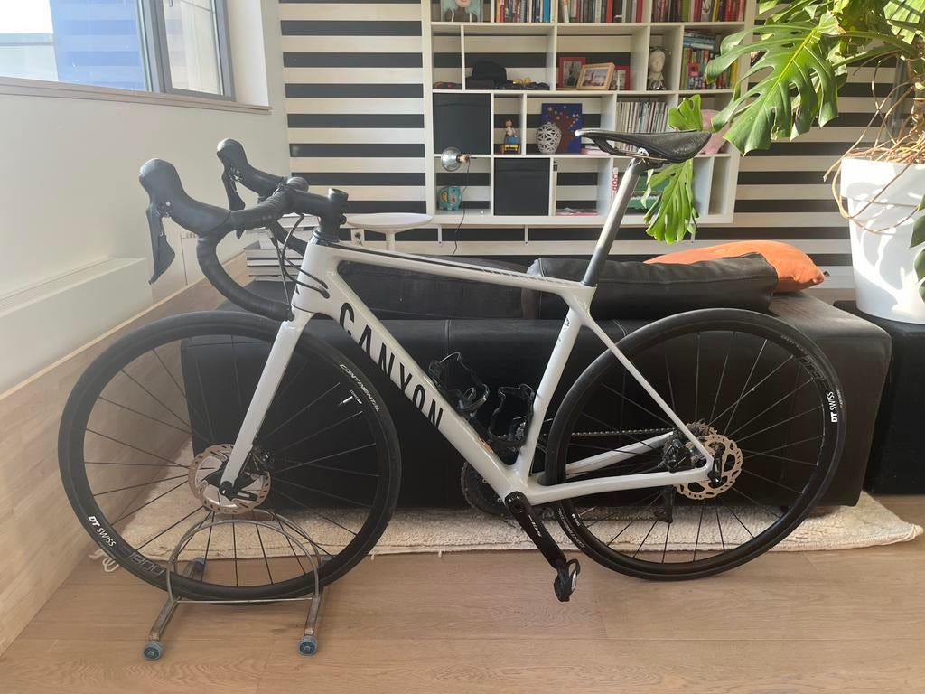 Canyon Endurace CF SL 7, Fietsen en Brommers, Versnellingen, Zo goed als nieuw, Schijfrem, Ophalen