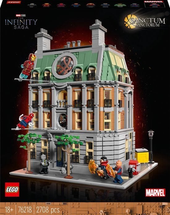 LEGO 76218 Marvel Sanctum Sanctorum nieuw, Marvel, Lego, Nieuw, Ophalen of Verzenden