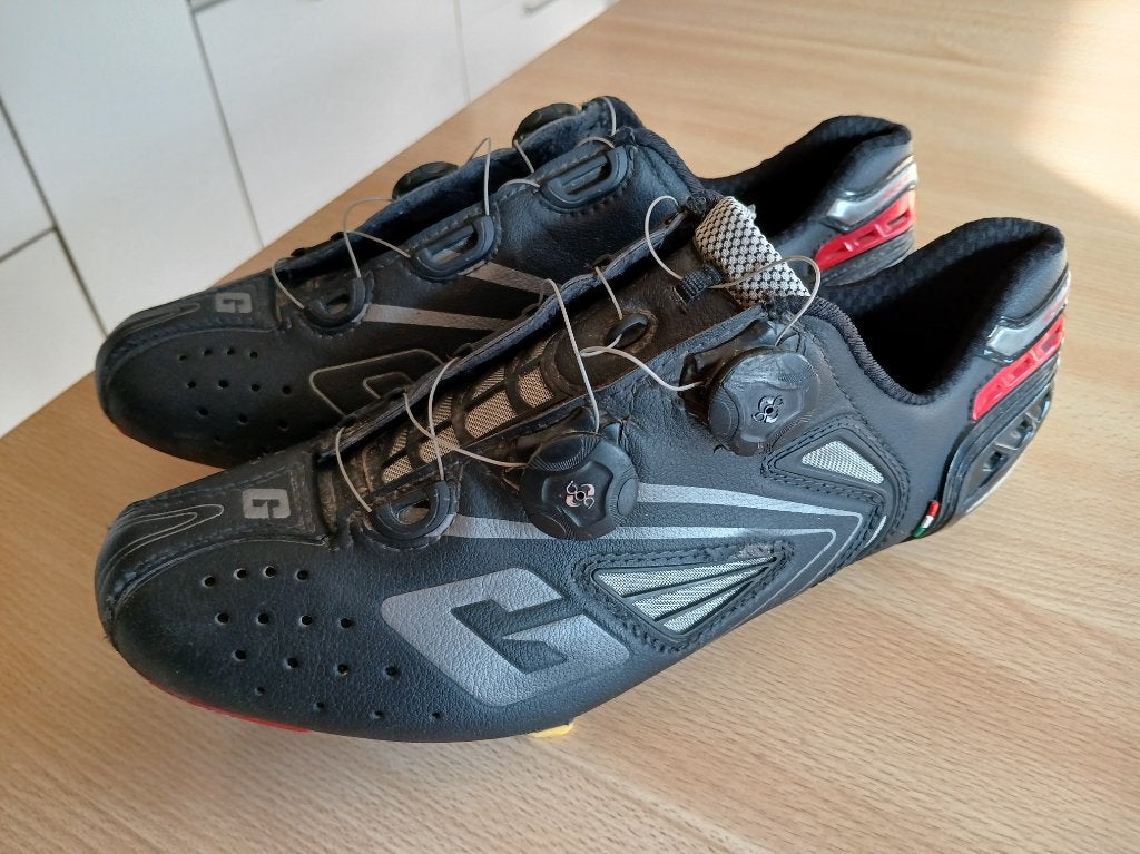 Fietsschoenen GAERNE carbon fiber EPS, Vélos & Vélomoteurs, Enlèvement, Utilisé, Chaussures, Gaerne