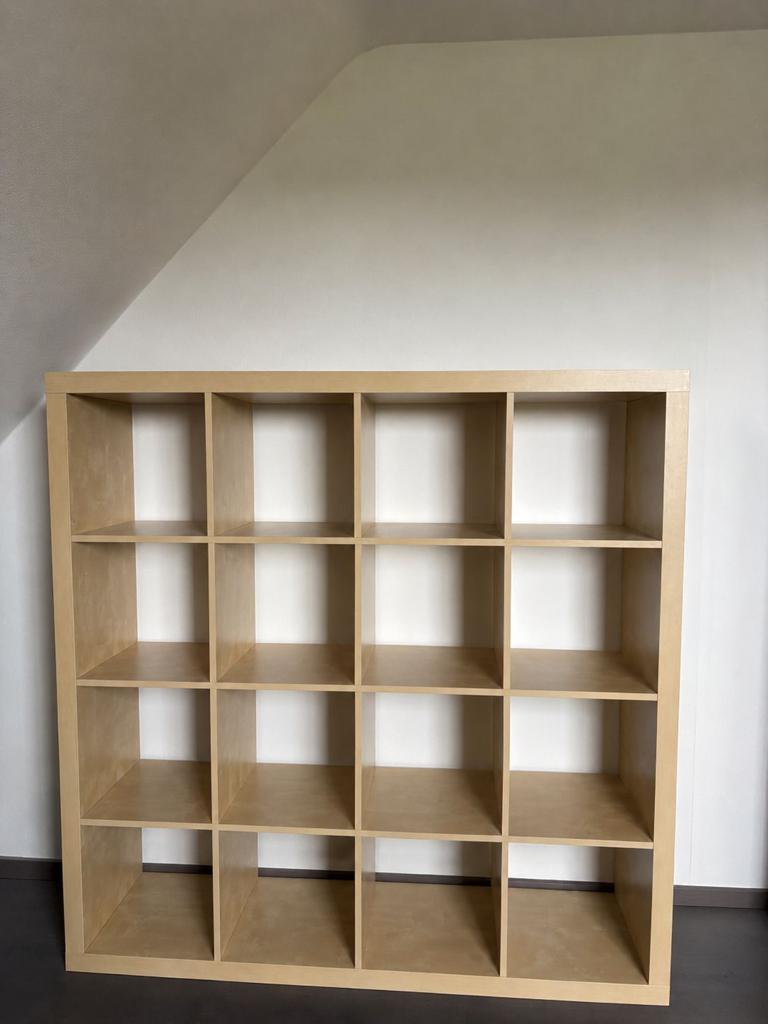 Kallax Kast met 16 vakken., Huis en Inrichting, Kasten | Boekenkasten, Ophalen, Gebruikt, 150 tot 200 cm, 150 tot 200 cm