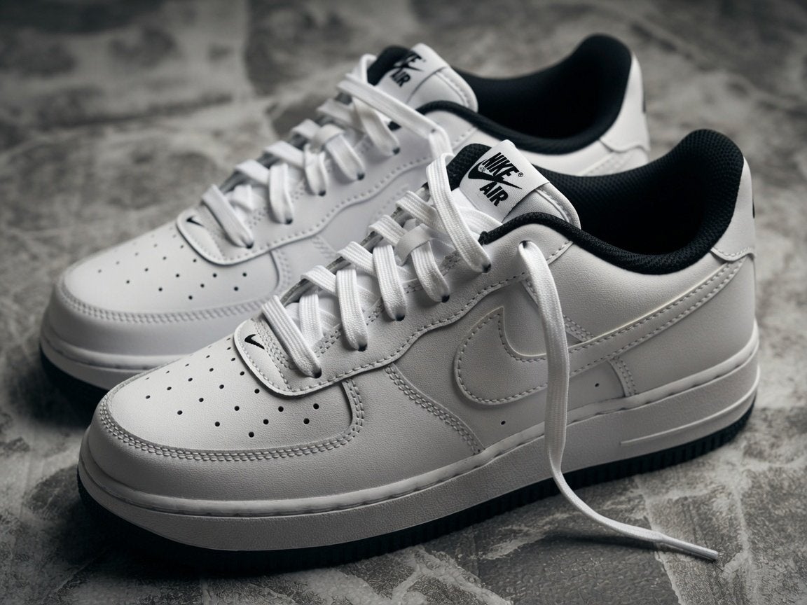 Nike Air Force 1 nieuw maat 38,5 wit/zwart, Wit, Nike, Nieuw, Ophalen of Verzenden