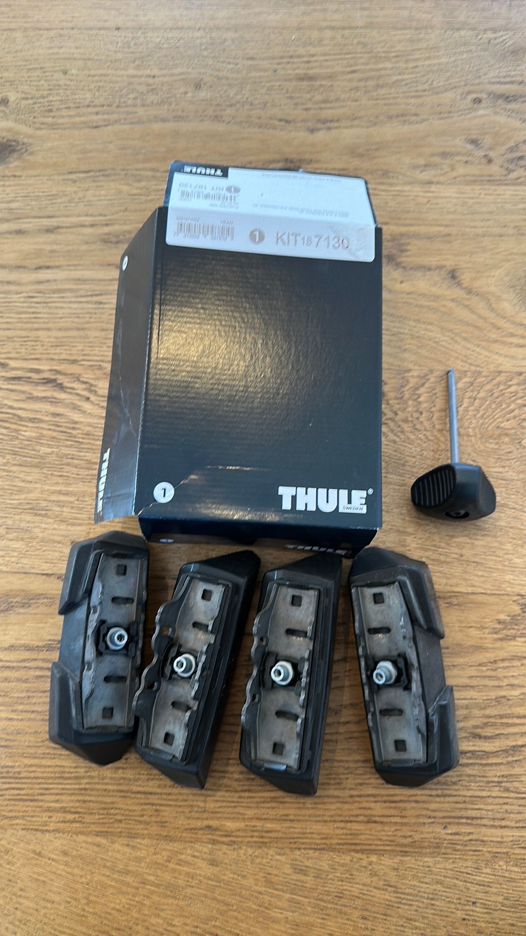 Thule kit 187130 pour barre de toit, Enlèvement ou Envoi, BMW