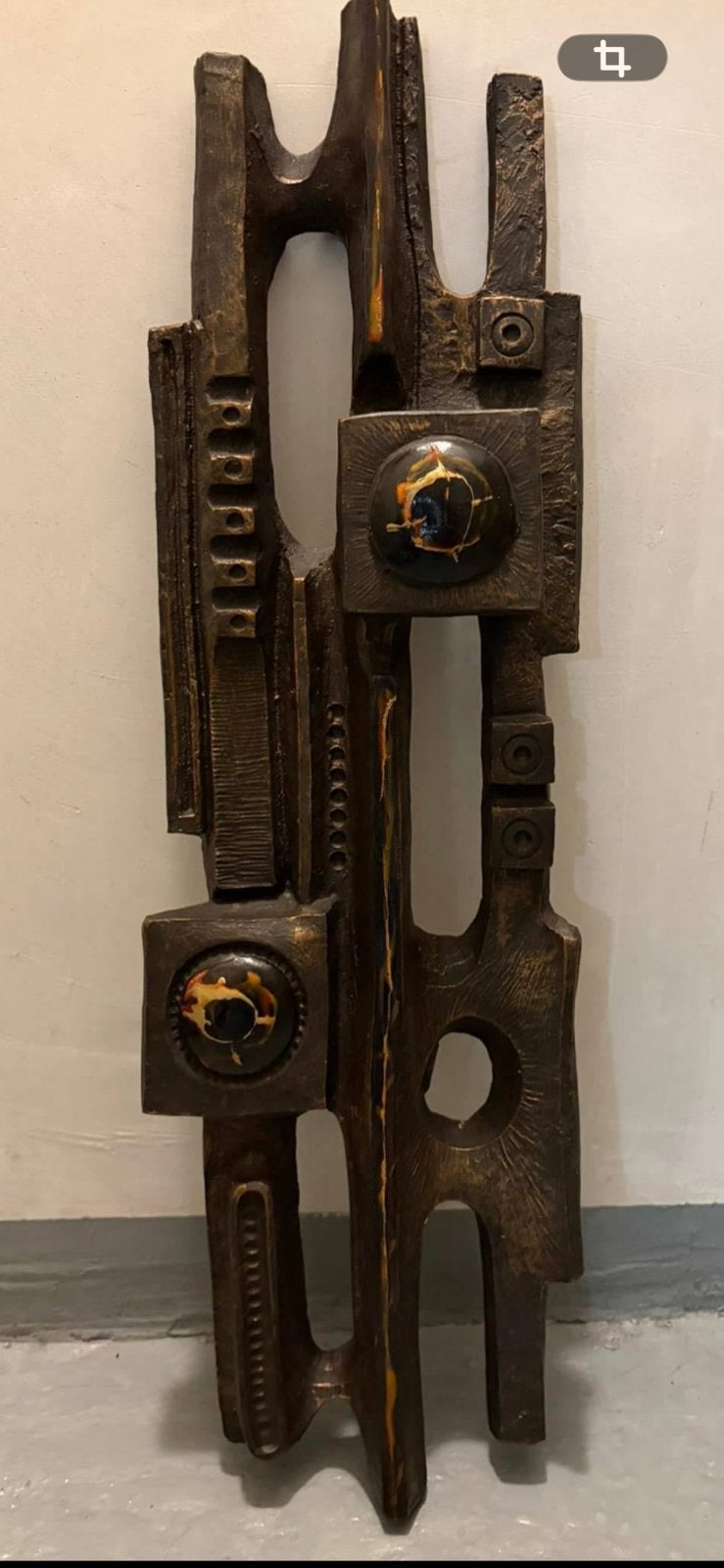Ars Munda Wandsculptuur 60/70 jaren, Ophalen