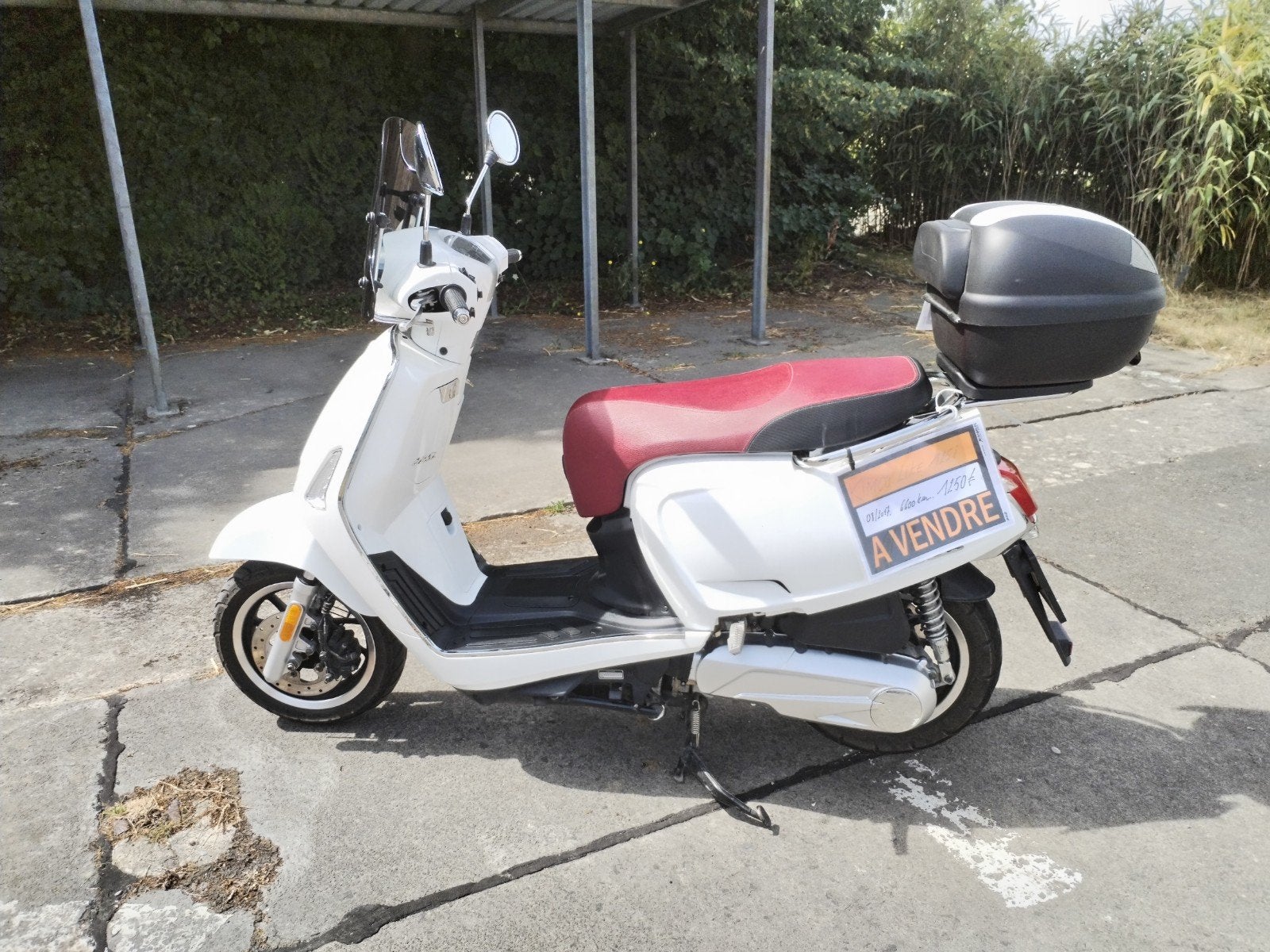 Kymco lite 125, Vélos & Vélomoteurs, 125 cm³, Comme neuf, Classe B (45 km/h), Enlèvement