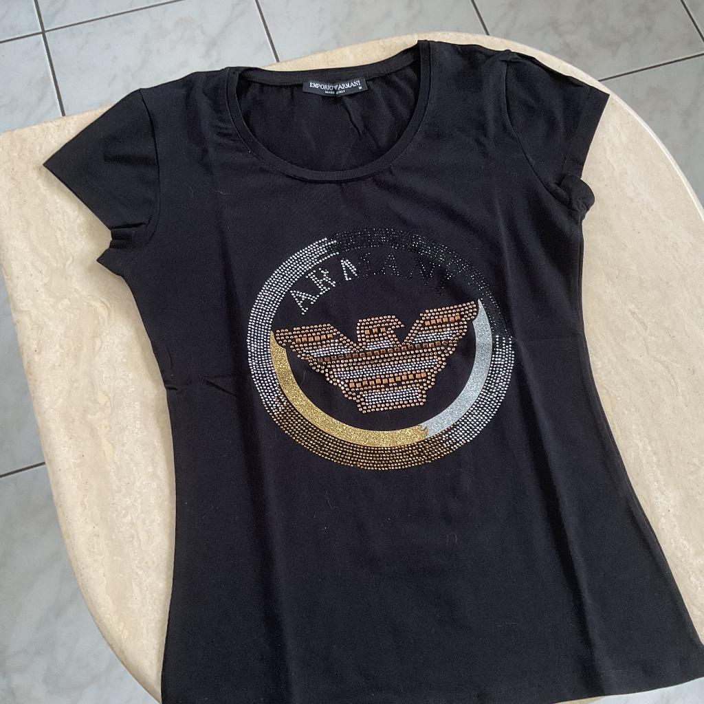 T t-shirt dameARMANI EMPORIO TM IMPECCABLE, Comme neuf, Enlèvement, Taille 48/50 (M), Emporio Armani EA7