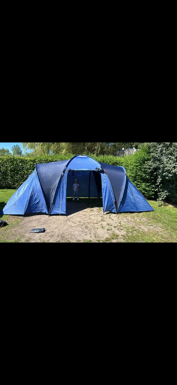 6 persoonstent, Caravans en Kamperen, Tenten, Ophalen, Zo goed als nieuw