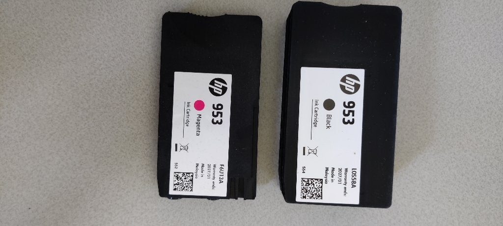 Cartouches neuves imprimante HP, Enlèvement