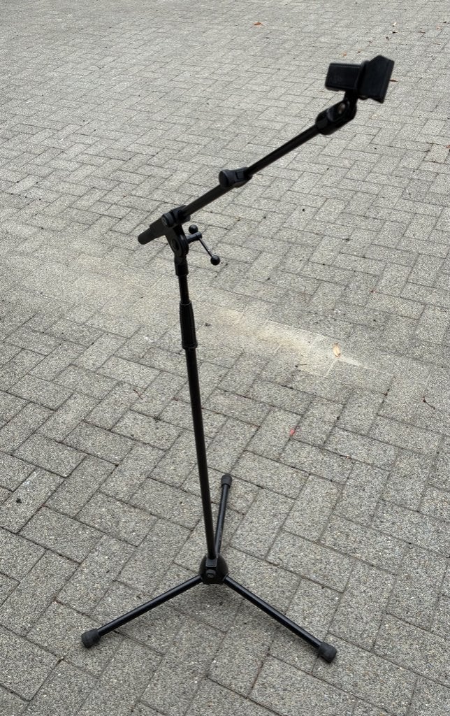 Micro Statief, Muziek en Instrumenten, Ophalen, Gebruikt, Microfoon