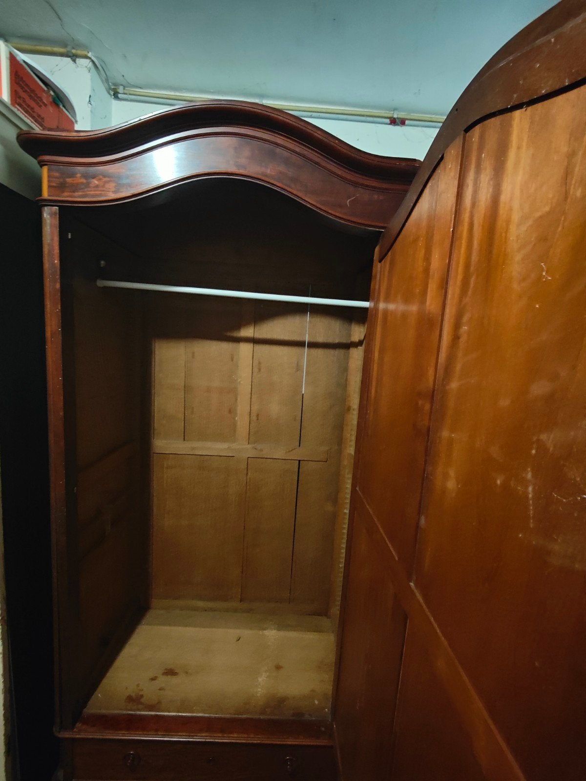 Armoire à glace  acajou 1900 style Louis Philippe, Maison & Meubles, Armoires | Penderies & Garde-robes, Avec porte(s), 100 à 150 cm