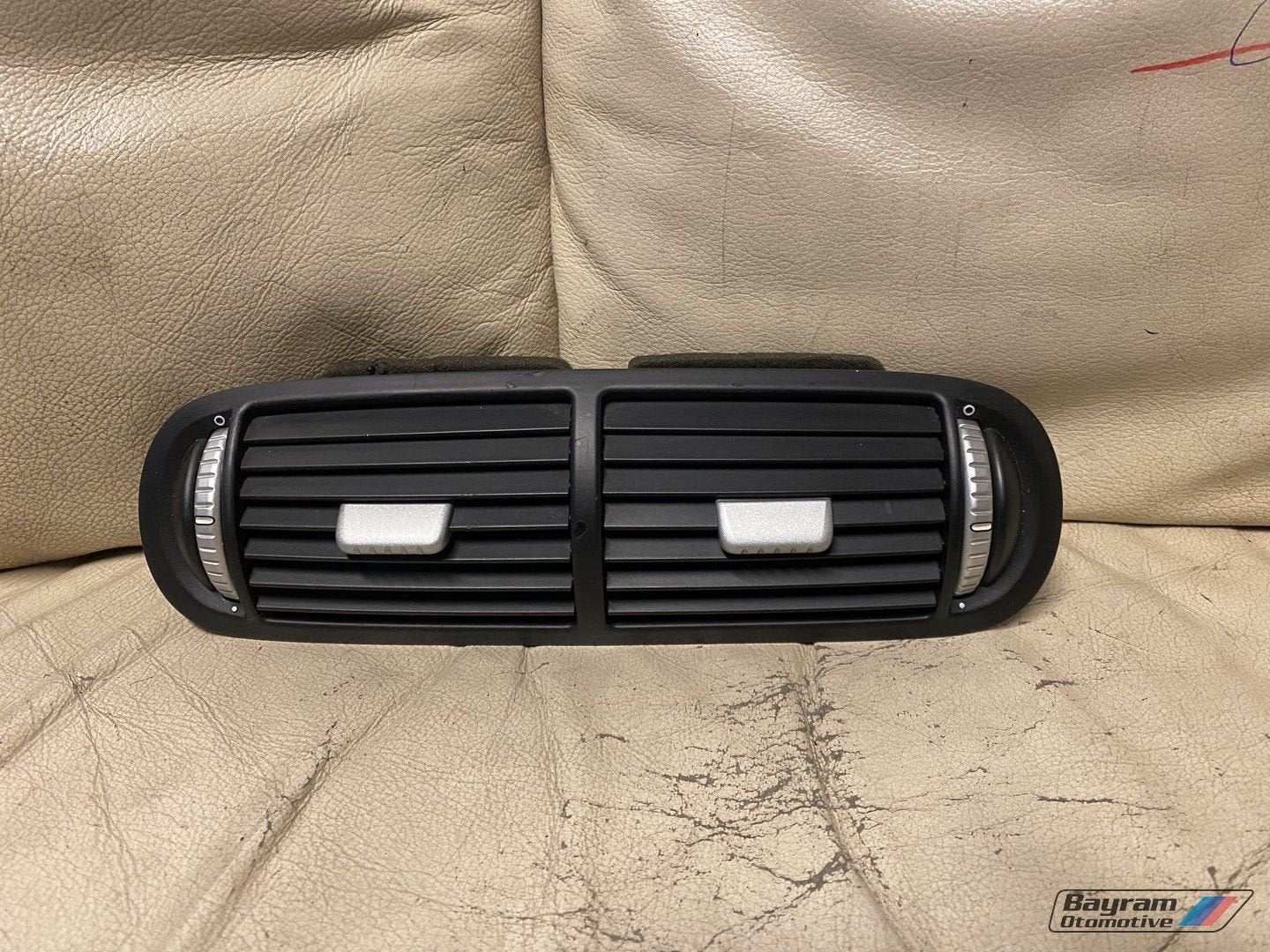 Porsche Cayenne luchtroooster midden dashboardkastje mk1, Gebruikt, -, -, Porsche