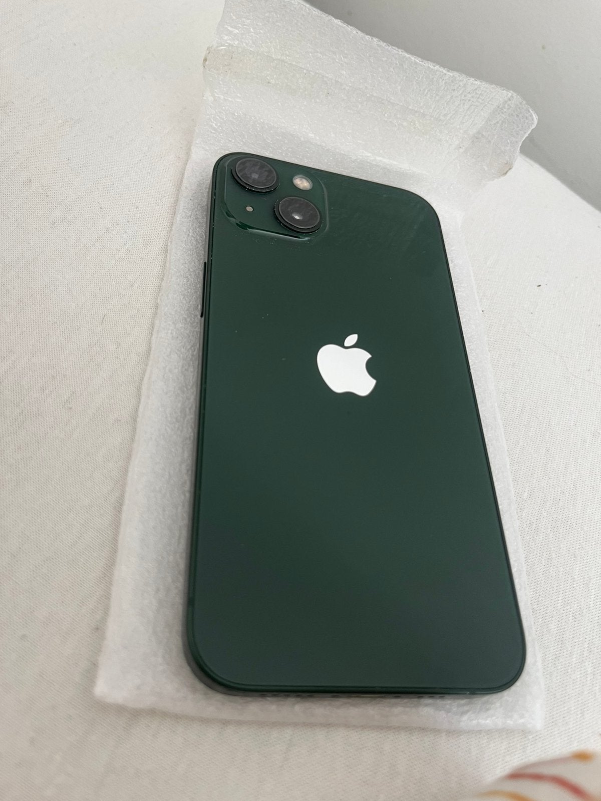 iPhone 13 Green 128GB – 100% Batterij  Incl. Hoesje & Lader, Ophalen of Verzenden, Zo goed als nieuw, IPhone 13, Screenprotector