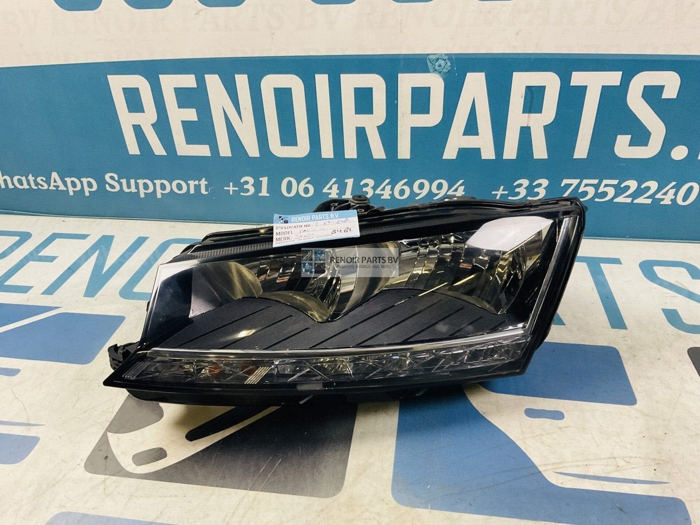 Koplamp Skoda Fabia 6V1941015D Links Halogeen 2-X5-8481, Auto-onderdelen, Gebruikt, -, -, 6 maanden garantie