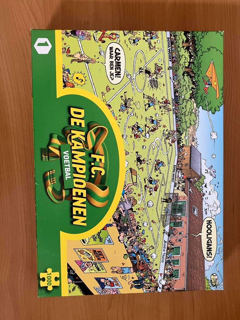 Puzzel Fc de kampioenen - 1000 stuks - nieuwstaat, Enlèvement, Comme neuf, Puzzle
