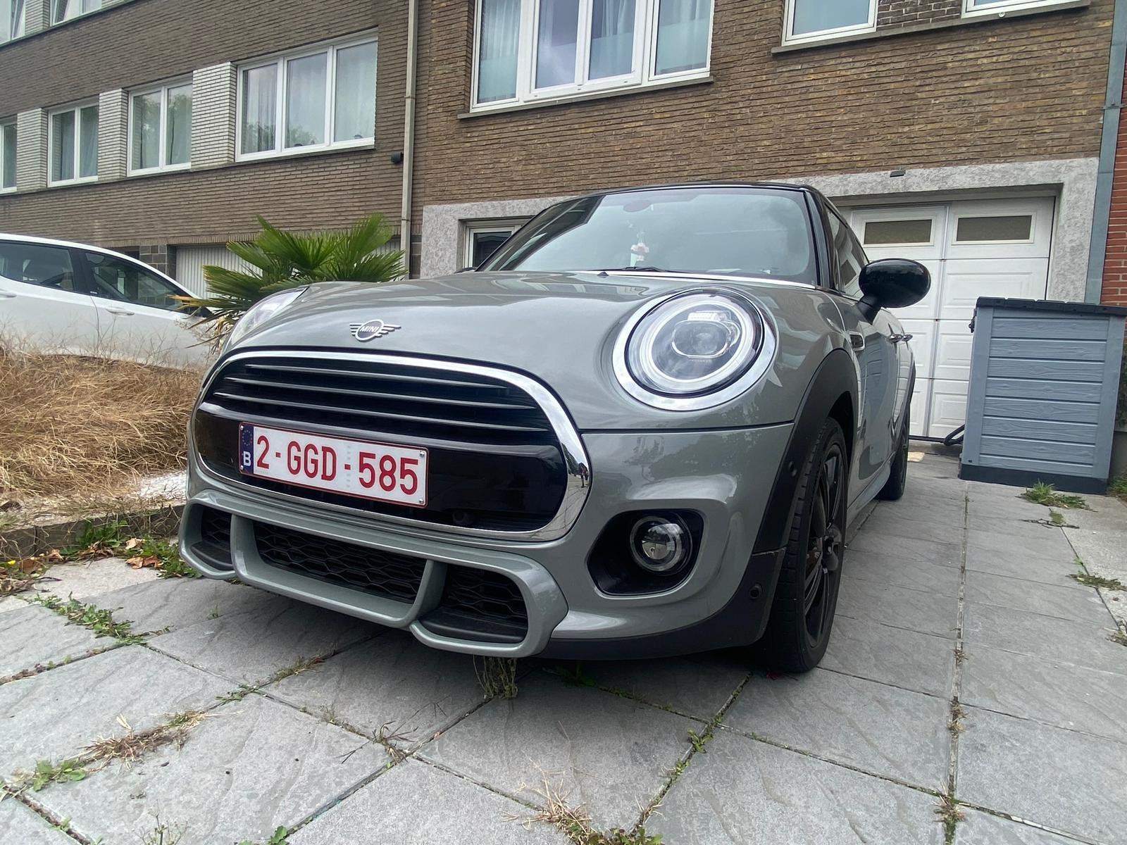 Mini John Cooper Works muis grijs, Auto's, Euro 6, 4 cilinders, Leder en Stof, 5 zetels