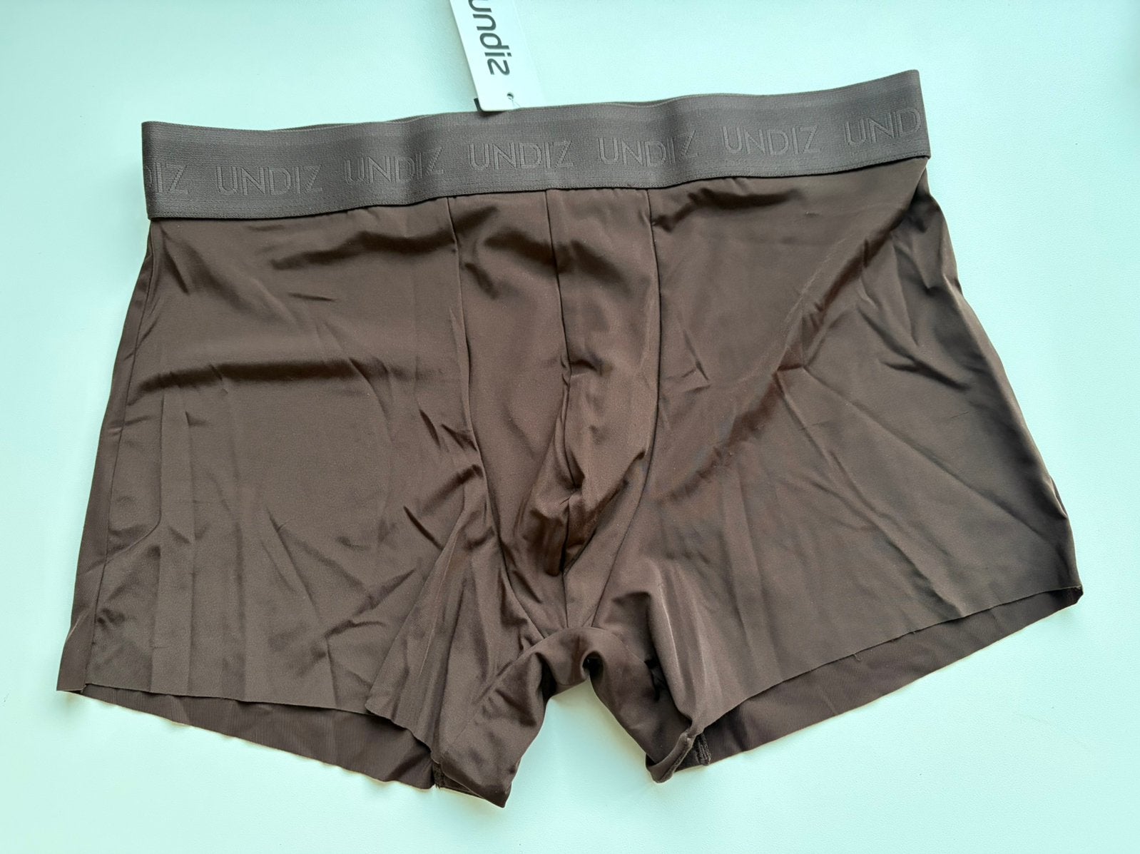 Undiz Polyamide Boxershort, Verzenden, Bruin, Boxer