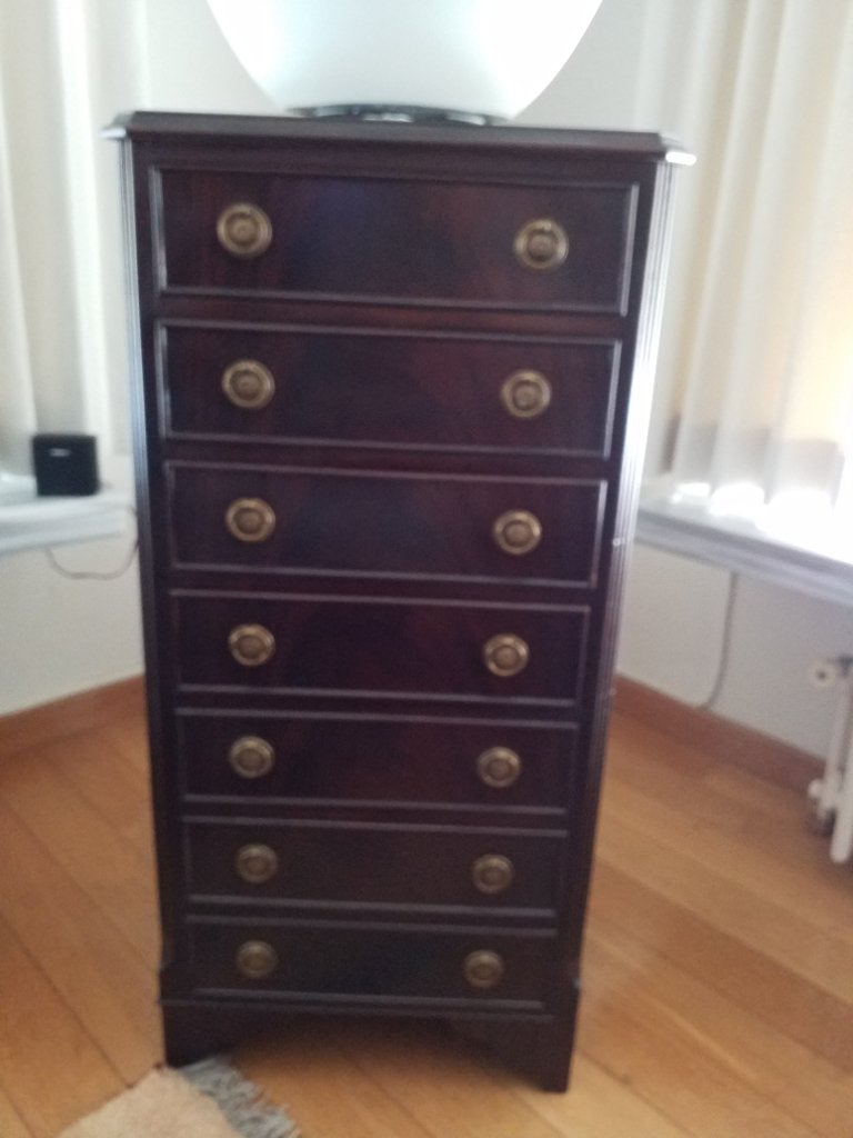 Cabinet de séminaire vintage en acajou français, début du XX, Enlèvement