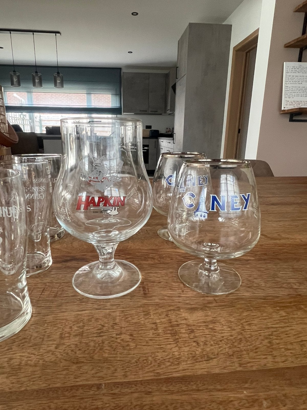 Bierglazen, Verzamelen, Ophalen, Zo goed als nieuw
