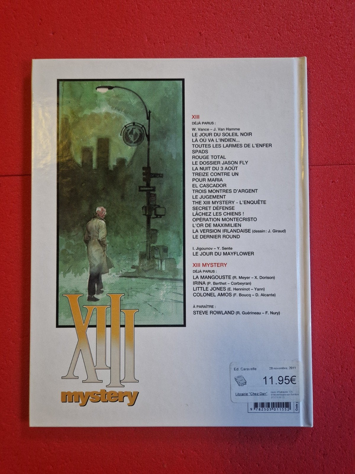 Bd xiii mystery 4,EO, Livres, Enlèvement ou Envoi