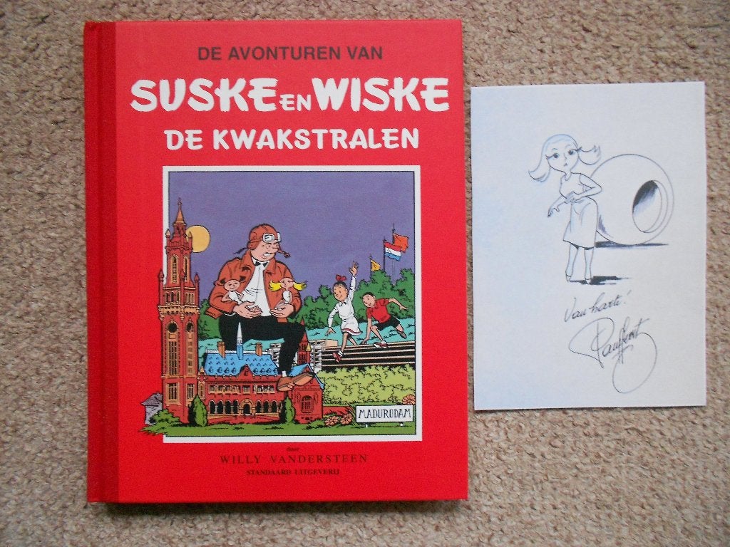 Suske en Wiske 49 Klassiek - De Kwakstralen +tek Paul Geerts, Boeken, Stripverhalen, Willy Vandersteen, Eén stripboek, Nieuw, Ophalen of Verzenden