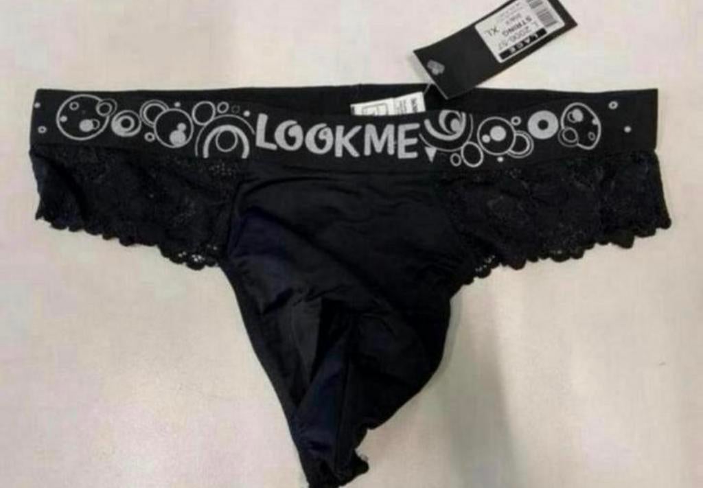 String heren XL Nieuw, Verzenden, Zwart, Slip